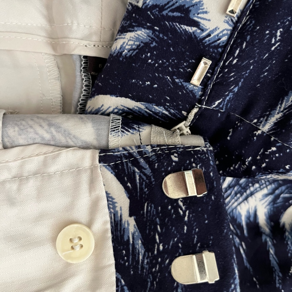 The Limited Women’s Cotton Palm Tree Print Crew Fit Shorts Size 8 - Picture 7 of 12